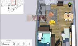 Jednosoban stan, Beograd, Mirijevo, prodaja, 36m2, 62335e, id835042